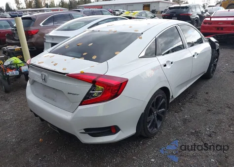 2020 Honda Civic Sport from USA, damaged, VIN 19XFC2F89LE018891